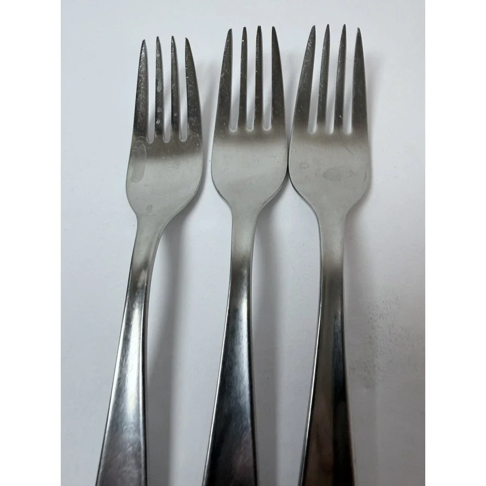 WMF LINE Dinner Forks Set of 3‎ Cromargan Stainless Germany 7 1/2
